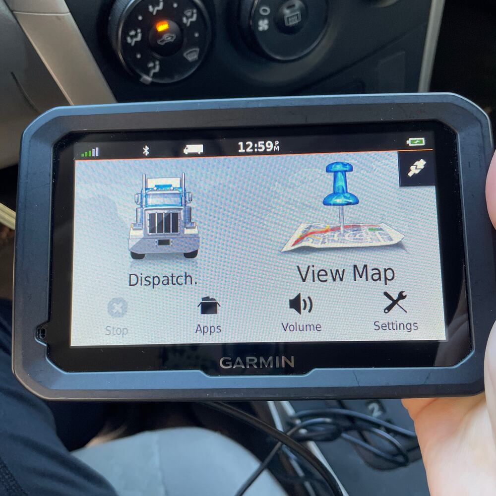 Garmin Dezl 570LMT 5" Car Truck Navigation System Tested Working
